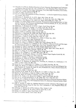 Chemical changes in food during processing