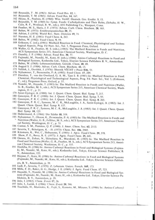 Chemical changes in food during processing