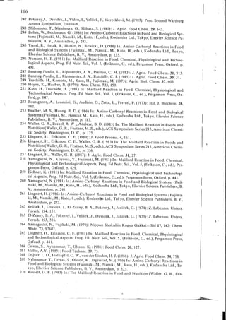 Chemical changes in food during processing