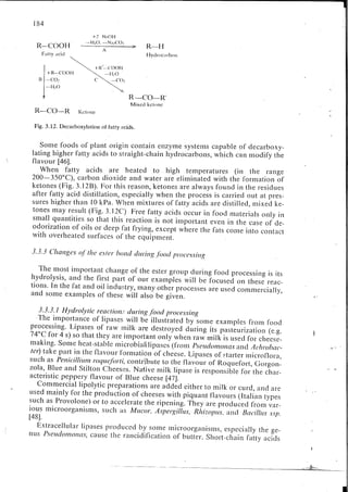 Chemical changes in food during processing