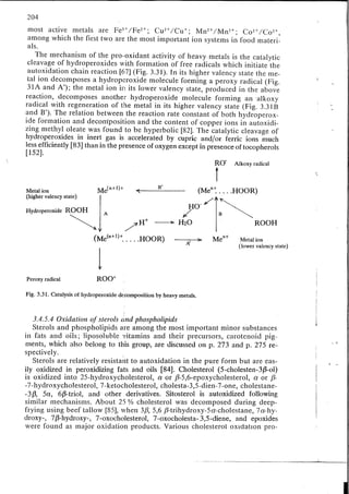 Chemical changes in food during processing
