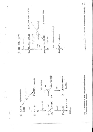 Chemical changes in food during processing
