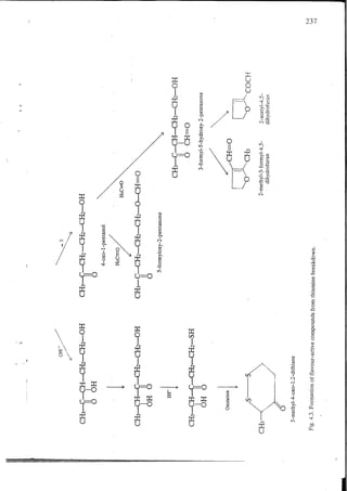 Chemical changes in food during processing