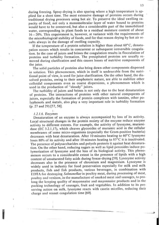 Chemical changes in food during processing