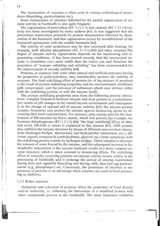 Chemical changes in food during processing