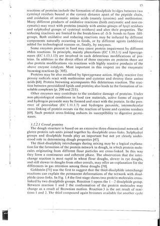 Chemical changes in food during processing