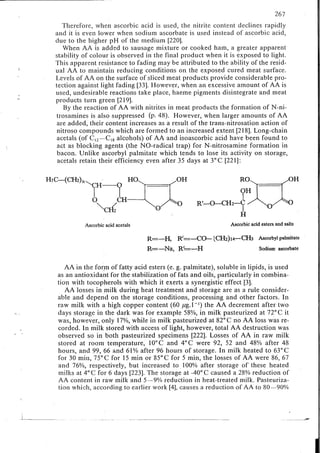 Chemical changes in food during processing