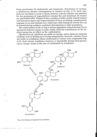 Chemical changes in food during processing