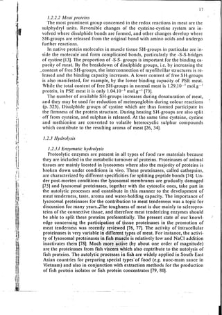 Chemical changes in food during processing