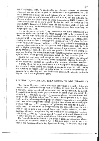 Chemical changes in food during processing