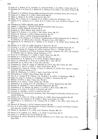 Chemical changes in food during processing