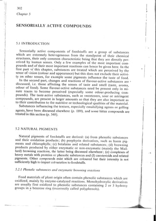 Chemical changes in food during processing