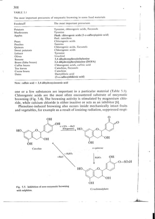 Chemical changes in food during processing