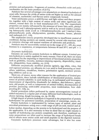 Chemical changes in food during processing
