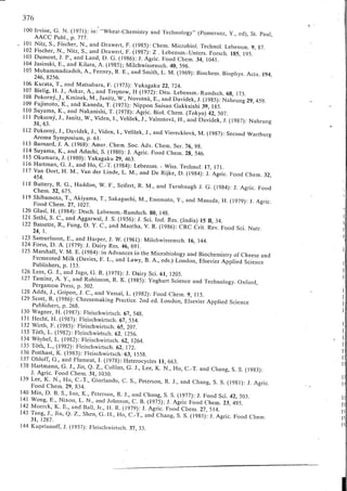 Chemical changes in food during processing