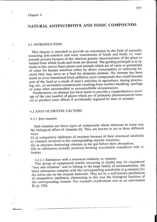 Chemical changes in food during processing