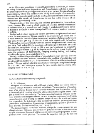 Chemical changes in food during processing