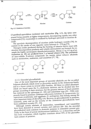 Chemical changes in food during processing