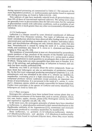 Chemical changes in food during processing