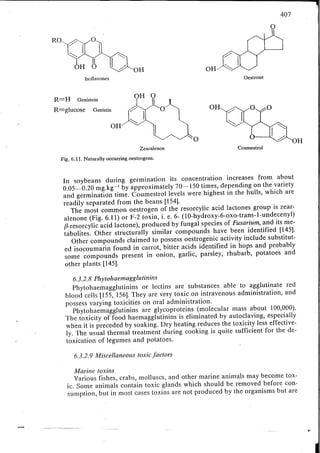 Chemical changes in food during processing