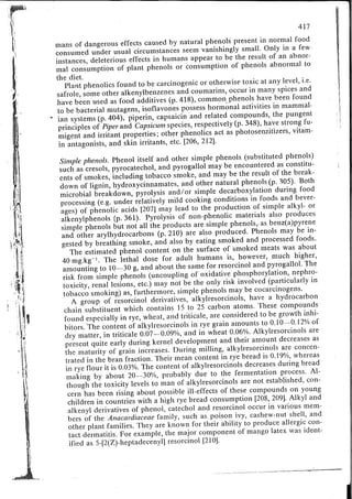 Chemical changes in food during processing