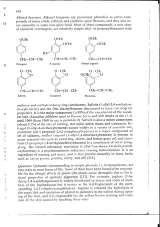 Chemical changes in food during processing