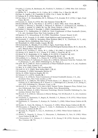 Chemical changes in food during processing