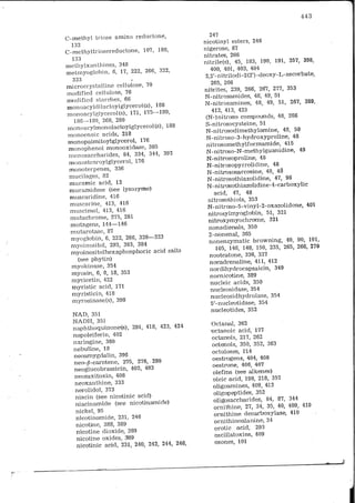 Chemical changes in food during processing