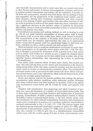 Chemical changes in food during processing