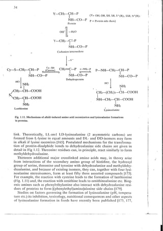 Chemical changes in food during processing