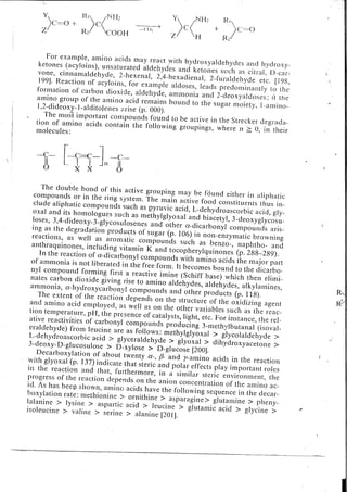 Chemical changes in food during processing