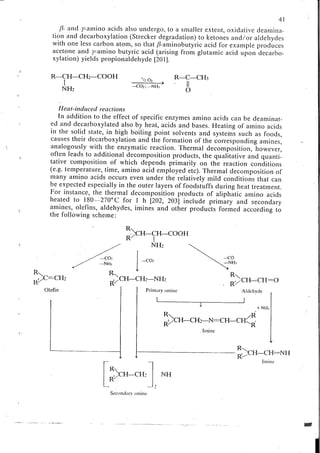 Chemical changes in food during processing