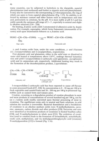 Chemical changes in food during processing