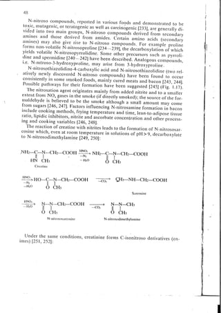 Chemical changes in food during processing