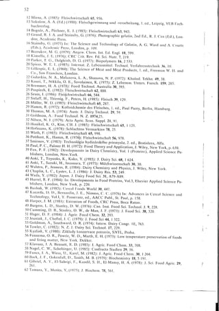Chemical changes in food during processing