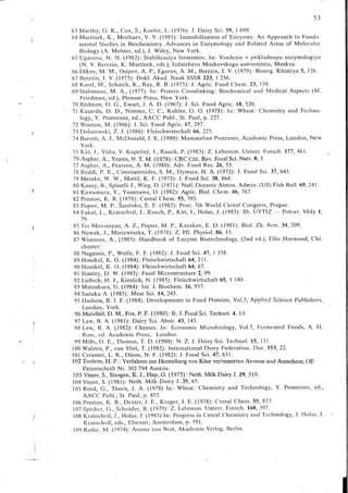 Chemical changes in food during processing