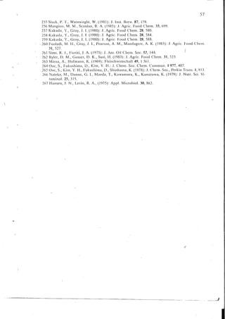 Chemical changes in food during processing