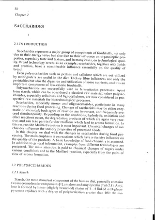 Chemical changes in food during processing