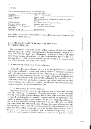 Chemical changes in food during processing