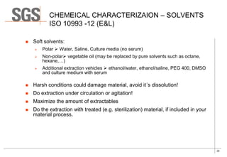 Chemical Characterization of Plastic Used in Medical Products | PDF