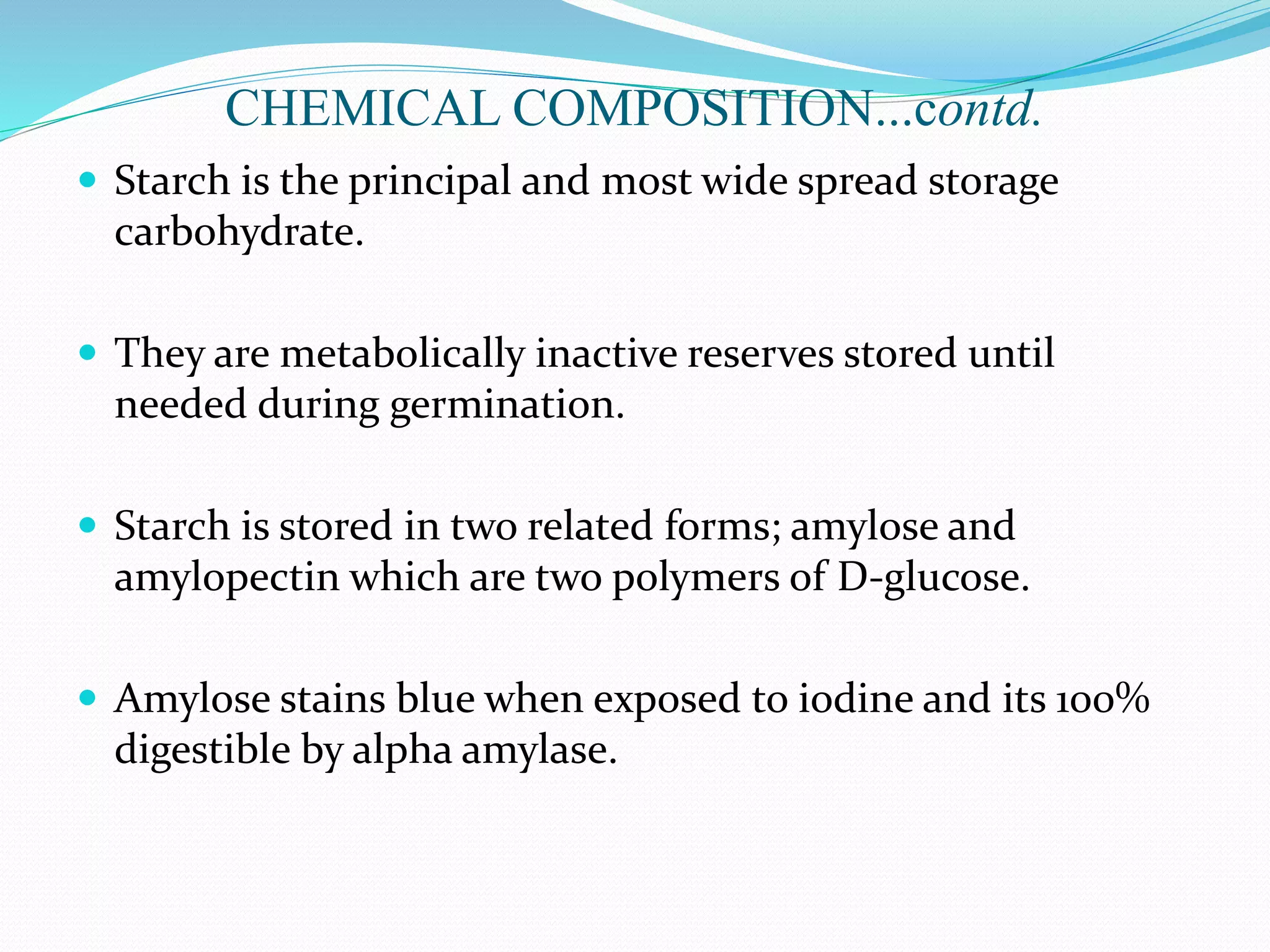 Chemical composition of seed | PPT