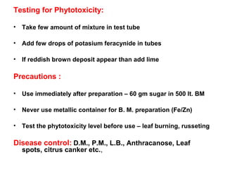 Chemical control of plant disease | PPT