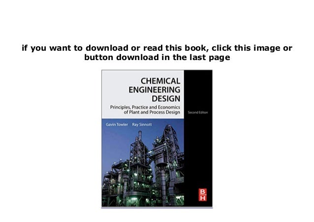 LIBRARY ~NO COST~ Chemical Engineering Design Principles ...