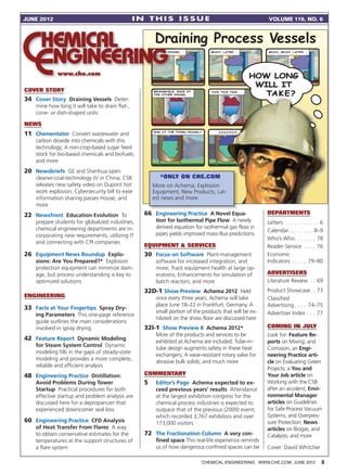 Chemical engineering june 2012 | PDF
