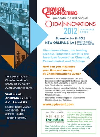 Chemical engineering june 2012 | PDF