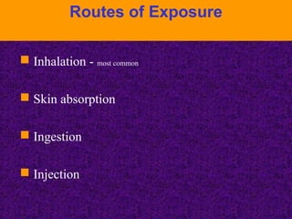 Hazardous Chemical handling | PPT