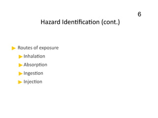 Chemical hazard awarness for safety .pptx