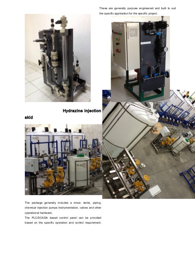 r/chemical engineering skid Chemical injection