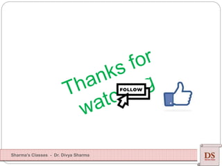 Sharma’s Classes - Dr. Divya Sharma
 