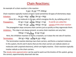 Chemical Kinetics for students 1-2 years | PPTX